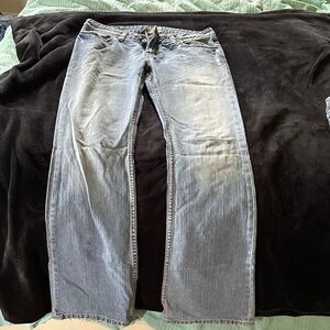 BKE Faded Blue Denim Jeans